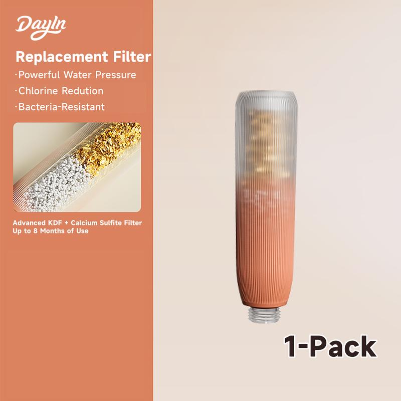 Filtered Shower Head with KDF + Calcium Sulfite