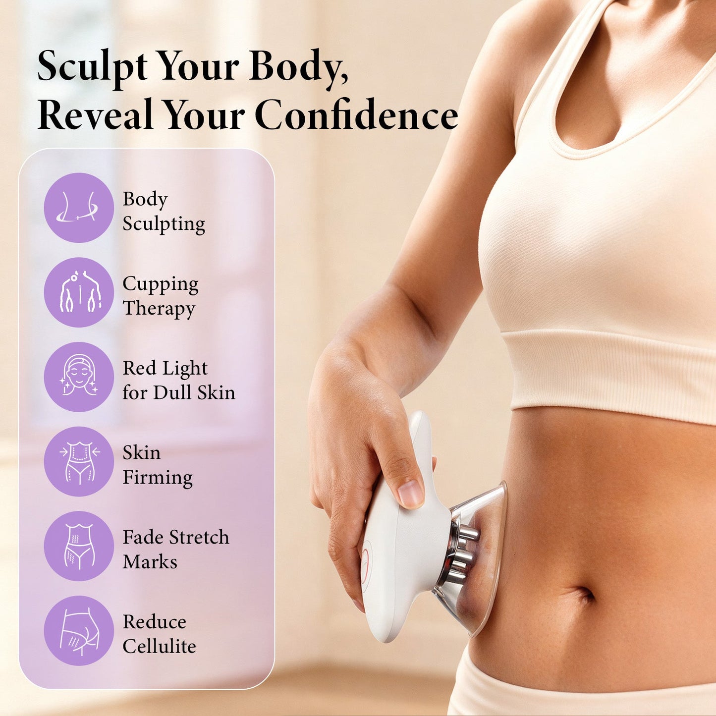 3-in-1 Adjustable Body Sculpting Machine