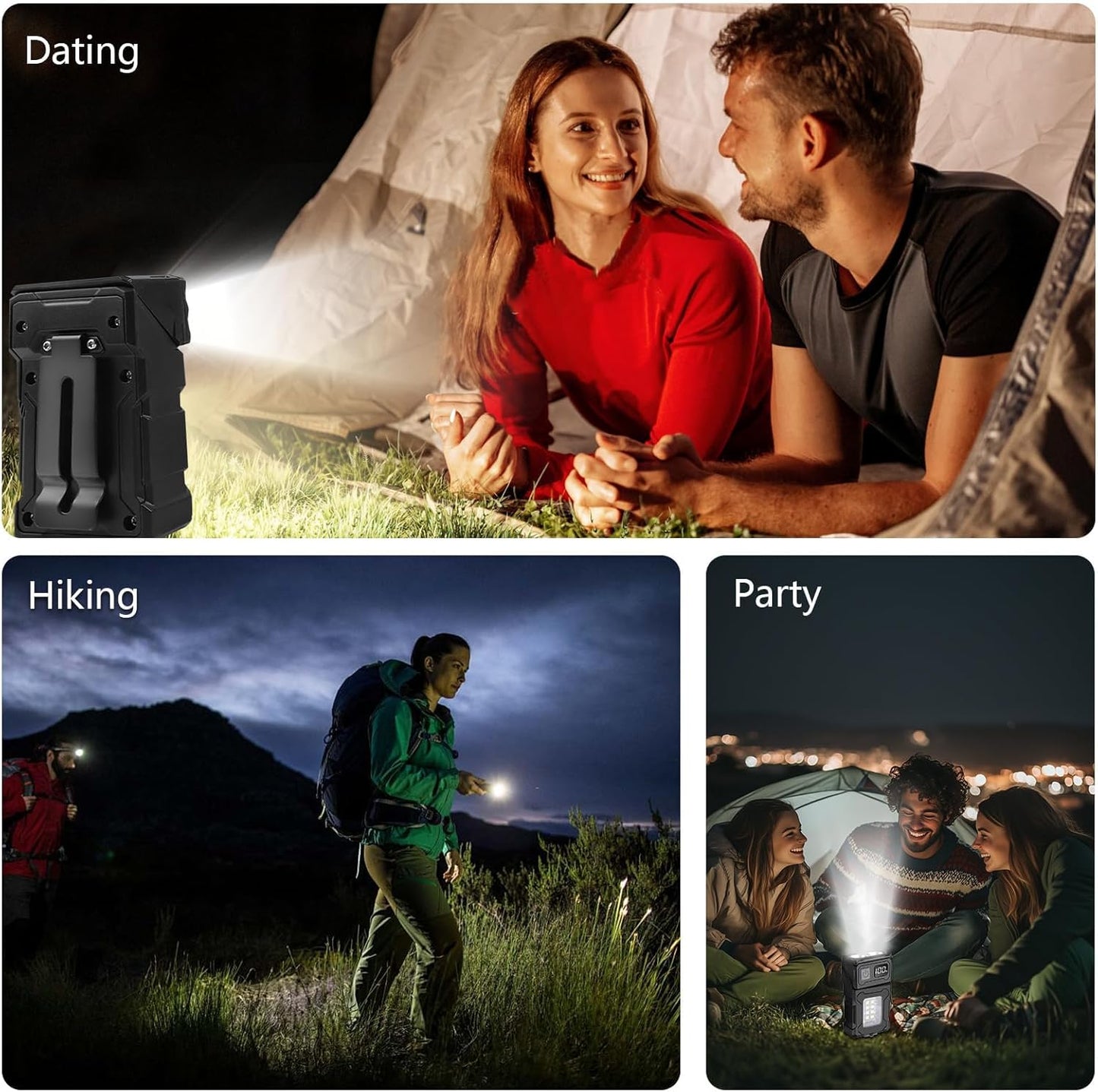 Multifunctional Outdoor Flashlight