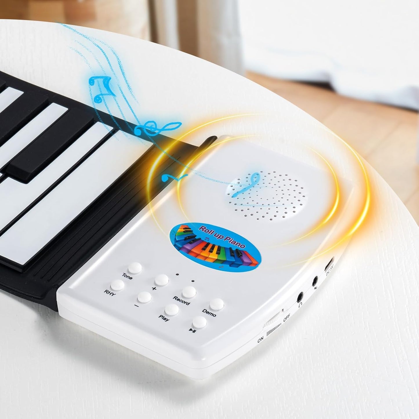 Portable Electric 49 Key Roll Up Keyboard Piano