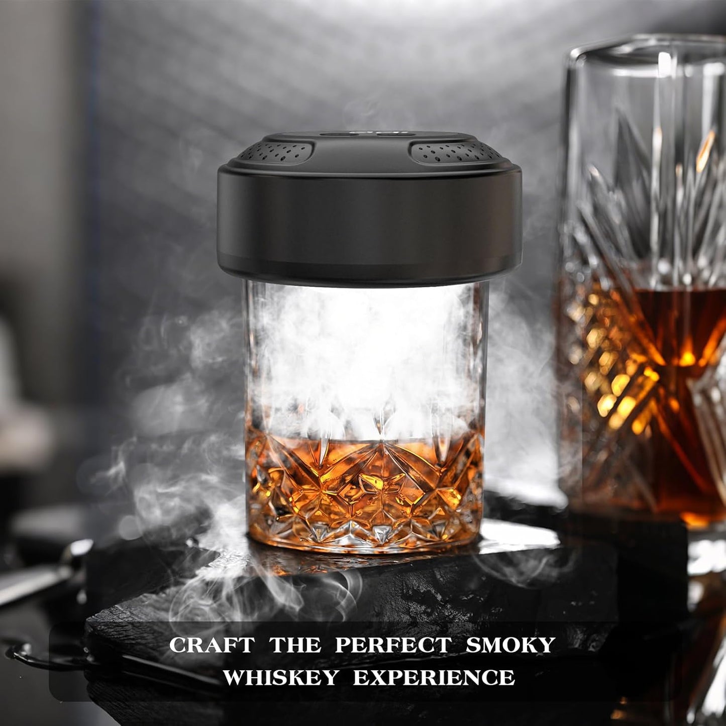 2025 New Electric Whiskey Smoker Kit with 6 Wood Chips
