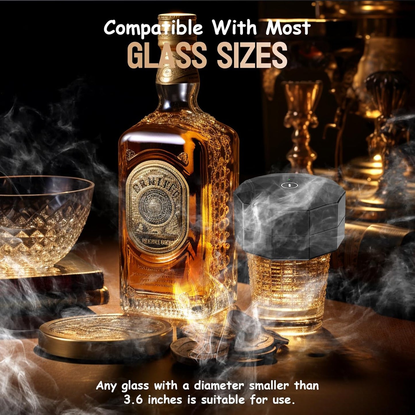 Electric Whiskey Smoker Kit
