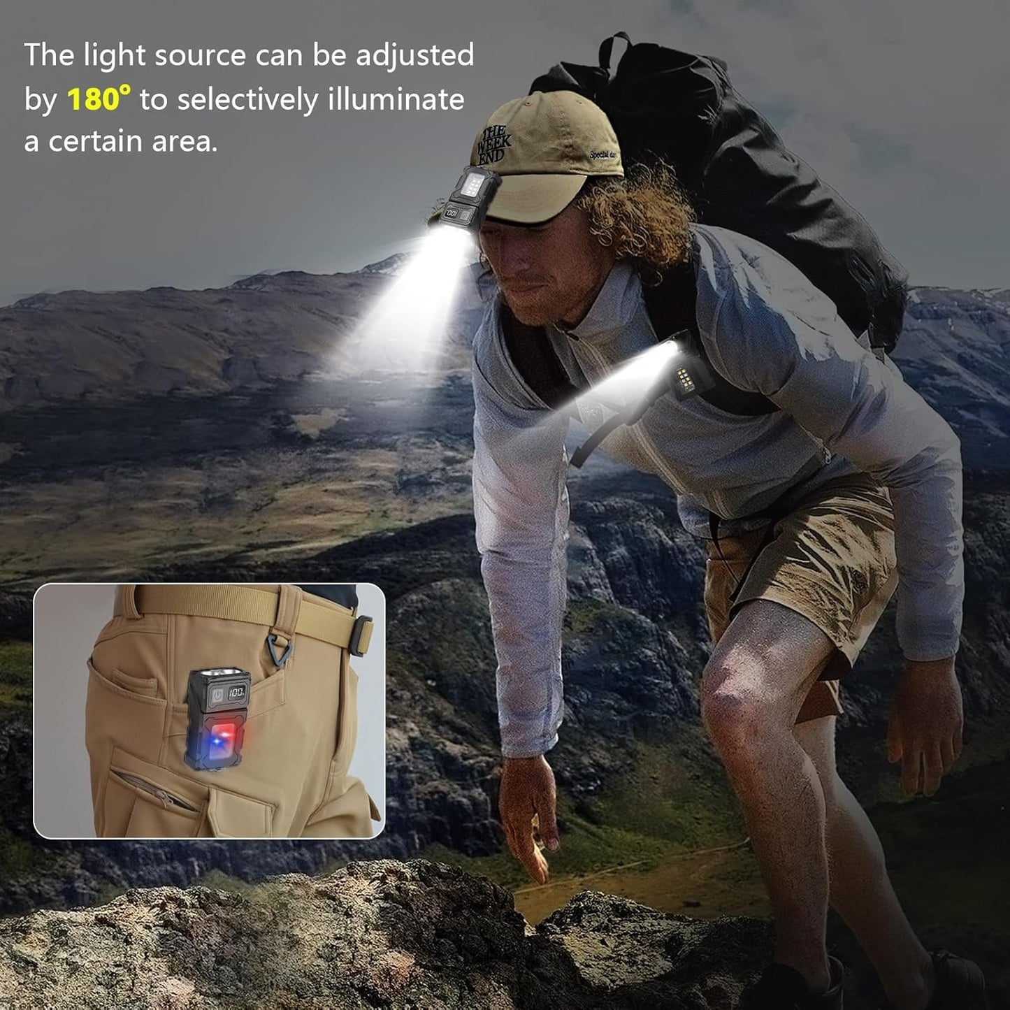 Multifunctional Outdoor Flashlight