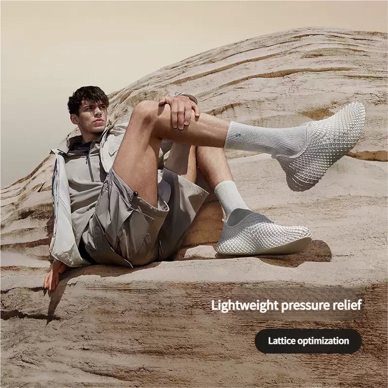 Integrated Outdoor 3D-Printed Athletic Shoes