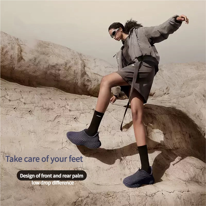 Integrated Outdoor 3D-Printed Athletic Shoes