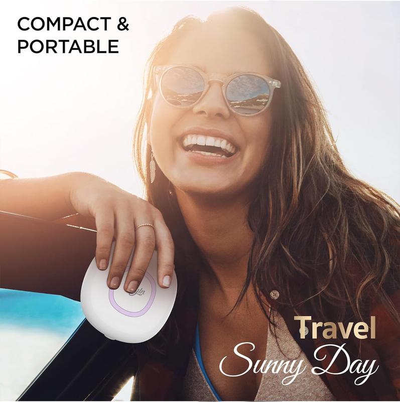 UV Camera Mirror for Sunscreen Test with Dimmable LED Lights